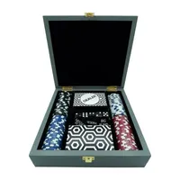 Areyougame.Com Deluxe Poker Set Poker Chip Set