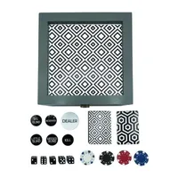 Areyougame.Com Deluxe Poker Set Poker Chip Sets