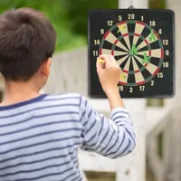 Areyougame.Com 2-In-1 Reversible Magnetic Dartboard