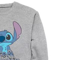 Mens Crew Neck Long Sleeve Stitch Sweatshirt