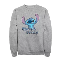 Mens Crew Neck Long Sleeve Stitch Sweatshirt