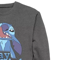 Mens Long Sleeve Stitch Sweatshirt
