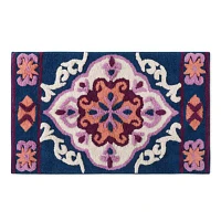 Distant Lands Diamond Medallion Bath Rug