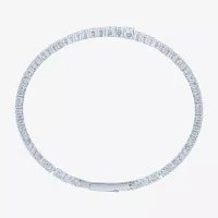 (H-I / Si2-I1) 2 CT. T.W. Lab Grown White Diamond 10K White Gold 6 3/4 Inch Tennis Bracelet