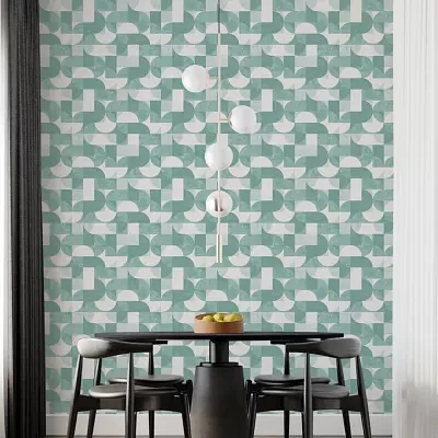 Tempaper Composed Shapes Peel & Stick Wallpaper