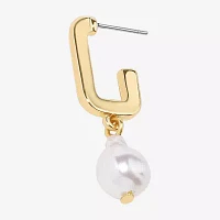 Bijoux Bar Delicates Simulated Pearl Drop Earrings