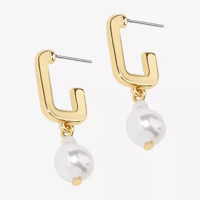 Bijoux Bar Delicates Simulated Pearl Drop Earrings