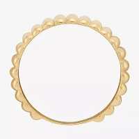 6MM 14K Gold Round Band