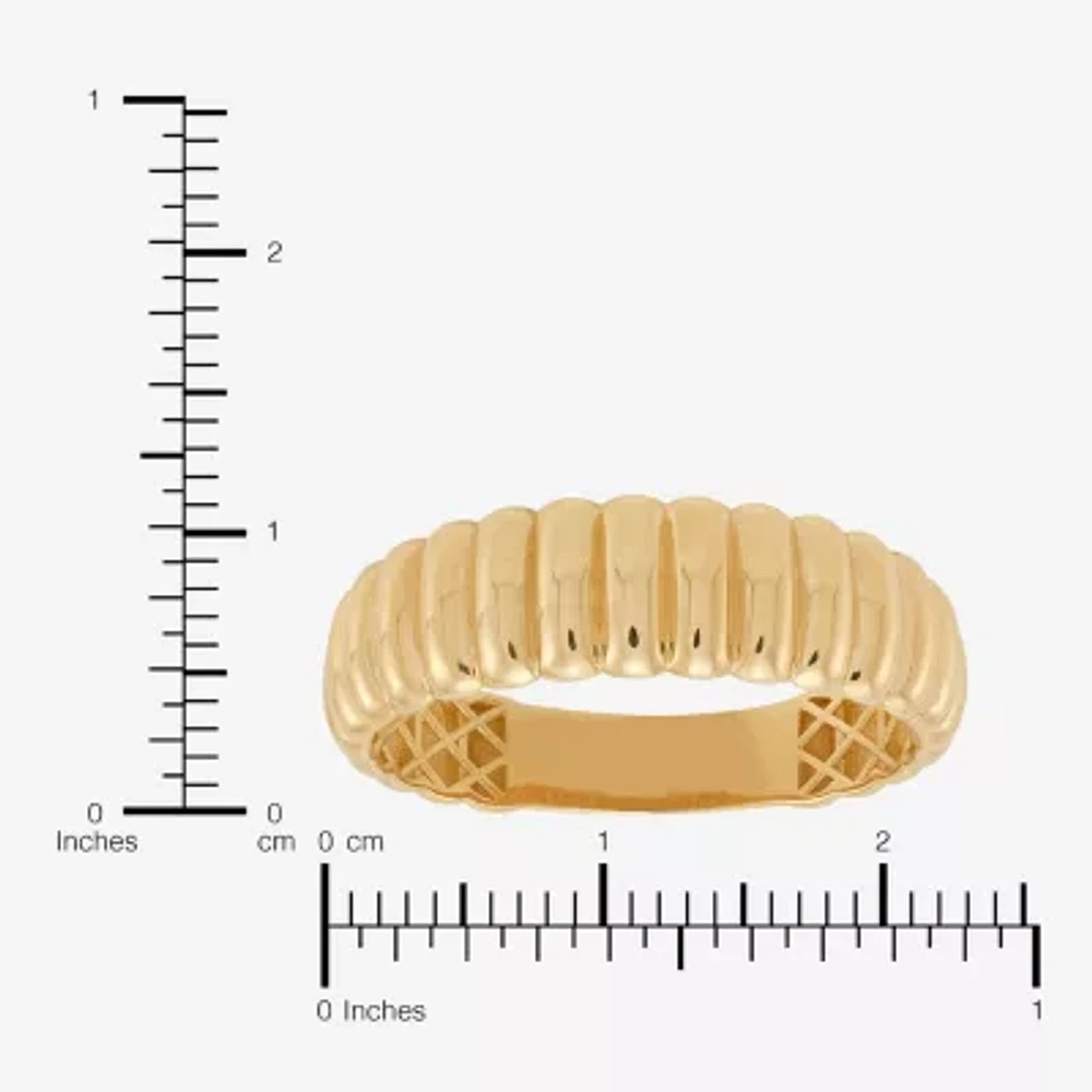 6MM 14K Gold Round Band