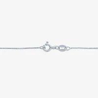 (G-H / I1-I2) Womens 5/8 CT. T.W. Lab Grown White Diamond Sterling Silver Heart 18 Inch Pendant Necklace