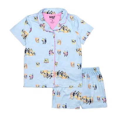 Little & Big Girls Bluey 2-pc. Pajama Set