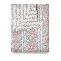 Martha Stewart Lula Floral Reversible Quilt