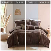 Madison Park Houston Micro Corduroy 7-pc. Lightweight Comforter Set