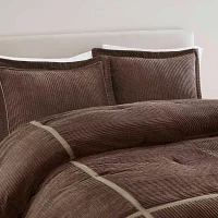 Madison Park Houston Micro Corduroy 7-pc. Lightweight Comforter Set
