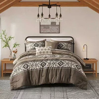 Madison Park Stacia Str 5-pc. Midweight Comforter Set