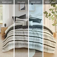 Madison Park Bianca Stripe 7-pc. Midweight Comforter Set