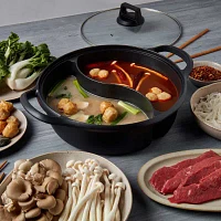 Infuse Aluminum Non-Stick 2-Section Hot Pot