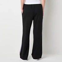 Kuromi Wide Leg Sweatpant Womens Mid Rise Straight Sweatpant-Juniors