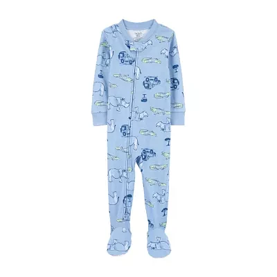 Carter's Toddler Boys Footed Long Sleeve One Piece Pajama