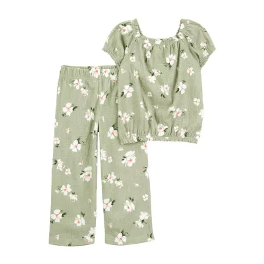 Carter's Toddler Girls 2-pc. Pant Set