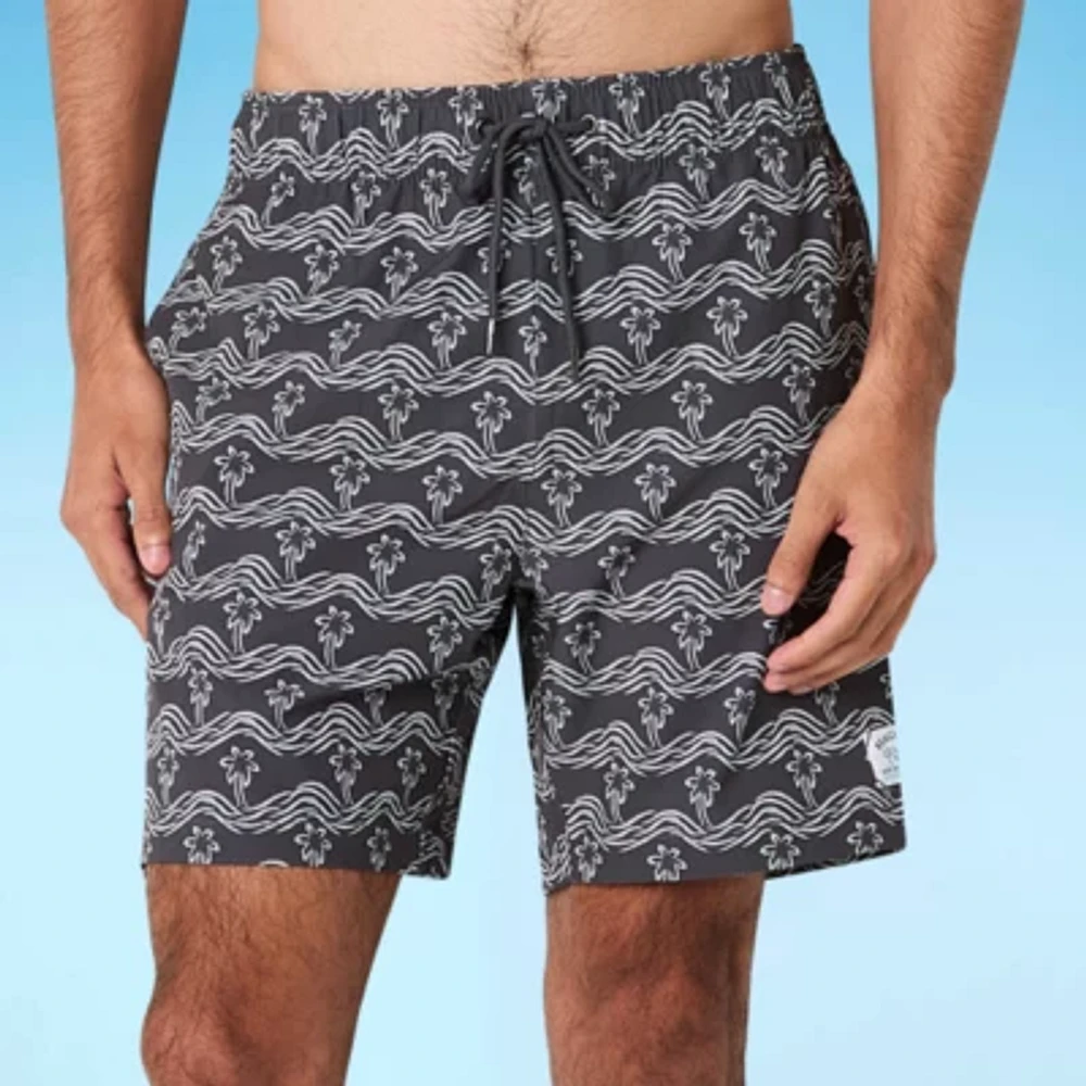 Beach Bros. Mens Breathable Drawstring Waist Swim Trunks
