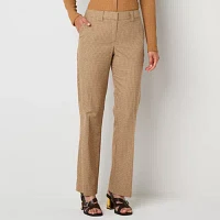 Worthington Womens Modern Straight Trouser