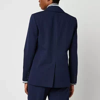 Worthington Womens Relaxed Single Button Blazer