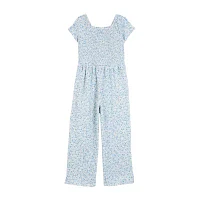 Carter's Little & Big Girls Short Sleeve Jumpsuit