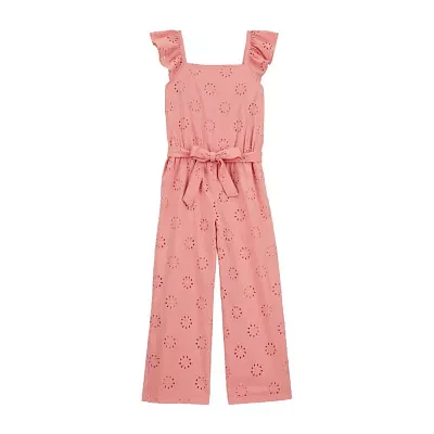 Carter's Little & Big Girls Sleeveless Jumpsuit