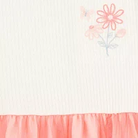 Carter's Little & Big Girls Short Sleeve Fitted A-Line Dress