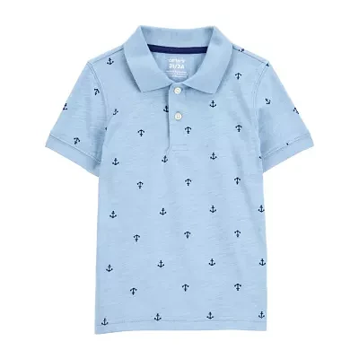 Carter's Toddler Boys Short Sleeve Polo Shirt