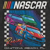 Big and Tall Nascar Mens Crew Neck Short Sleeve Regular Fit Graphic T-Shirt