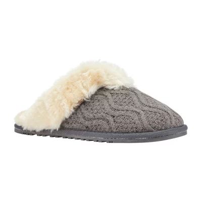 Lamo Caroline Knit Scuff Womens Slip-On Slippers