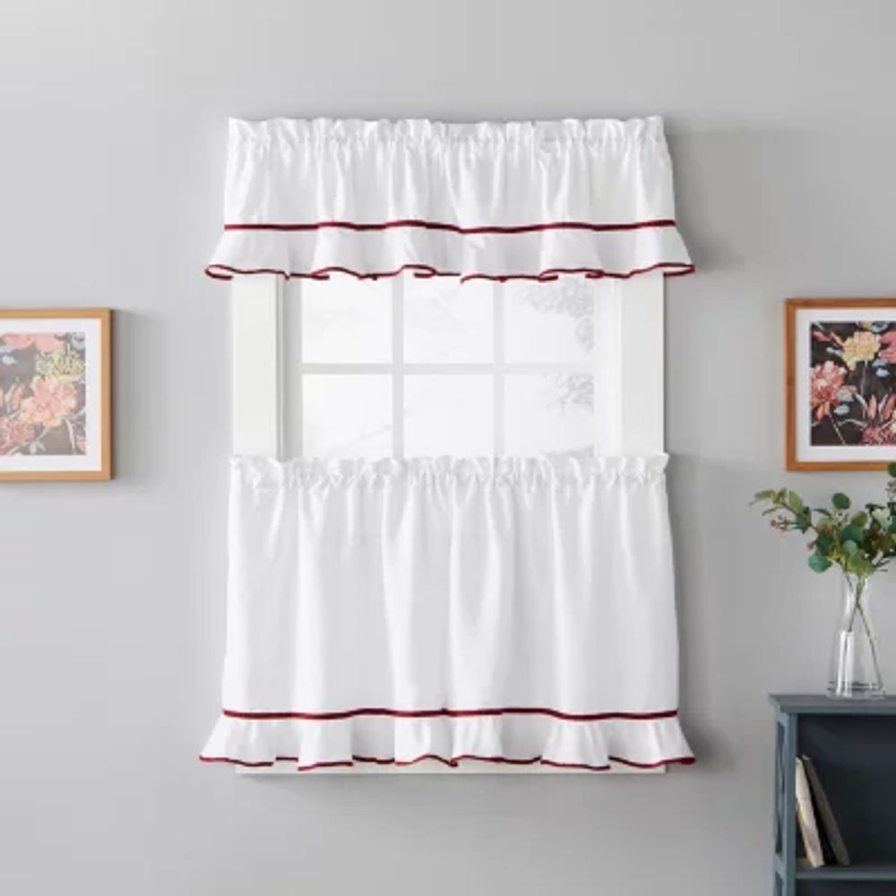 Saturday Knight Delaney Rod Pocket Tailored Valance