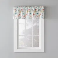 Saturday Knight Floral Dance Rod Pocket Tailored Valance