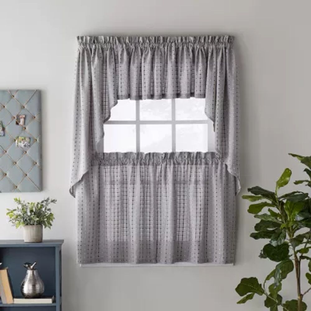 Saturday Knight Hopscotch Rod Pocket Tailored Valance