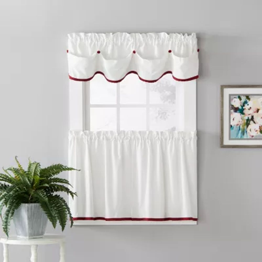 Saturday Knight Manor Rod Pocket Tailored Valance