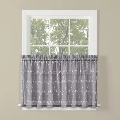 Saturday Knight Briarwood 2-pc. Rod Pocket Window Tiers