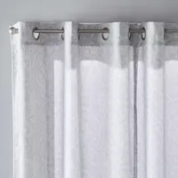 Sunsafe Salvatore Floral Light-Filtering Grommet Top Single Curtain Panel
