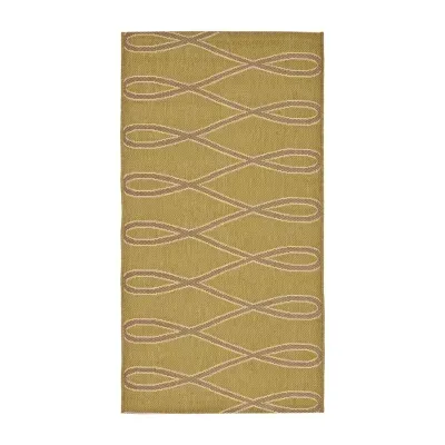 Safavieh Courtyard Collection Lasya Geometric Indoor/Outdoor Accent Rug