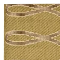 Safavieh Courtyard Collection Lasya Geometric Indoor/Outdoor Accent Rug