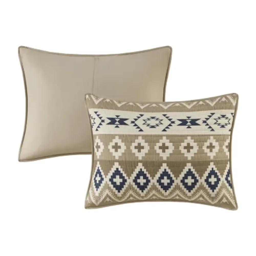 Woolrich Montana Printed Cotton Oversized Quilt Mini Set