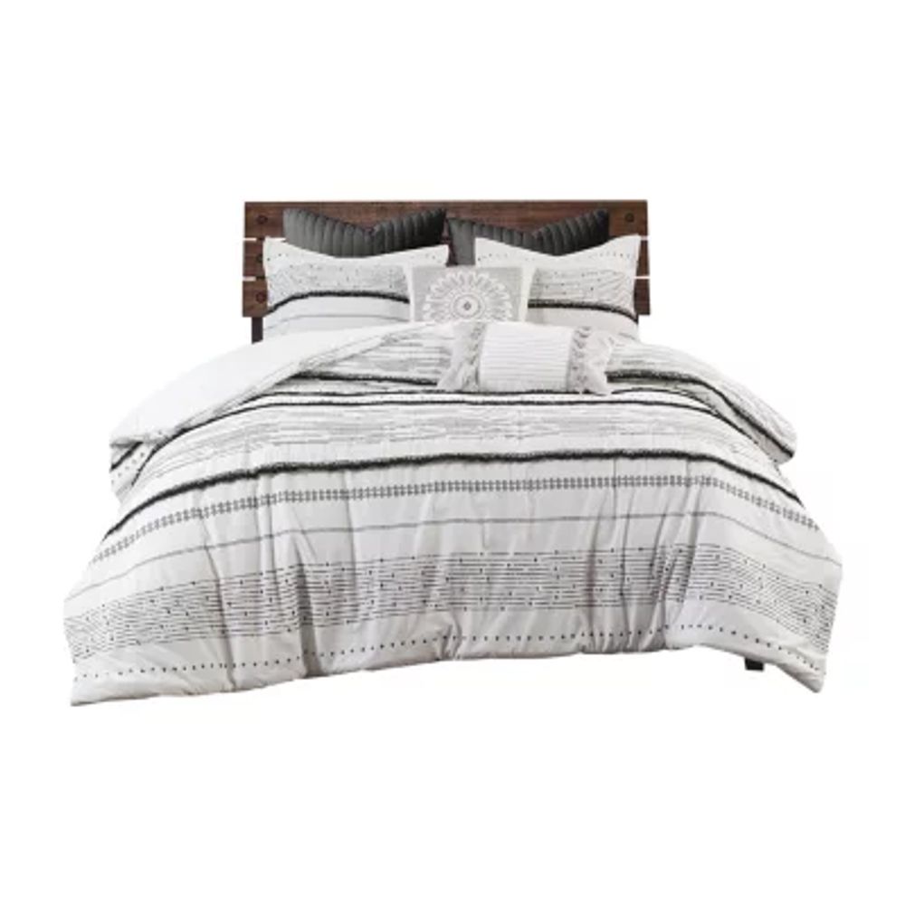 INK+IVY Nea 3-pc. Stripes Comforter Set