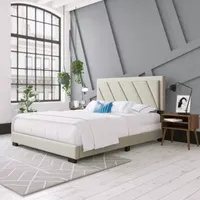 Delainey Upholstered Platform Bed