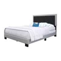 Simon Upholstered Platform Bed