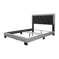 Simon Upholstered Platform Bed