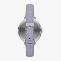 Womens Purple Strap Watch Fmdjo273