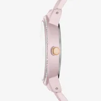 Geneva Ladies Womens Crystal Accent Pink Bracelet Watch Fmdjm271