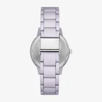 Geneva  Ladies Womens Crystal Accent Purple Bracelet Watch Fmdjm272