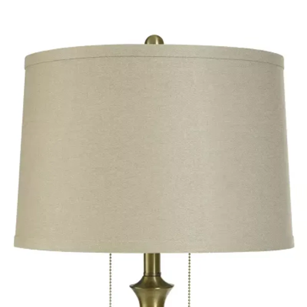 Collective Design By Stylecraft Brass Metal Floor Lamp